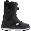 Dc Control Snowboard Boots 2026 snowboard boot -- Black White colorway outside profile showing lacing closure