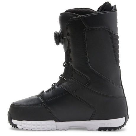 Dc Control Snowboard Boots 2026 snowboard boot -- Black White 9 colorway outsole showing rubber grip pattern