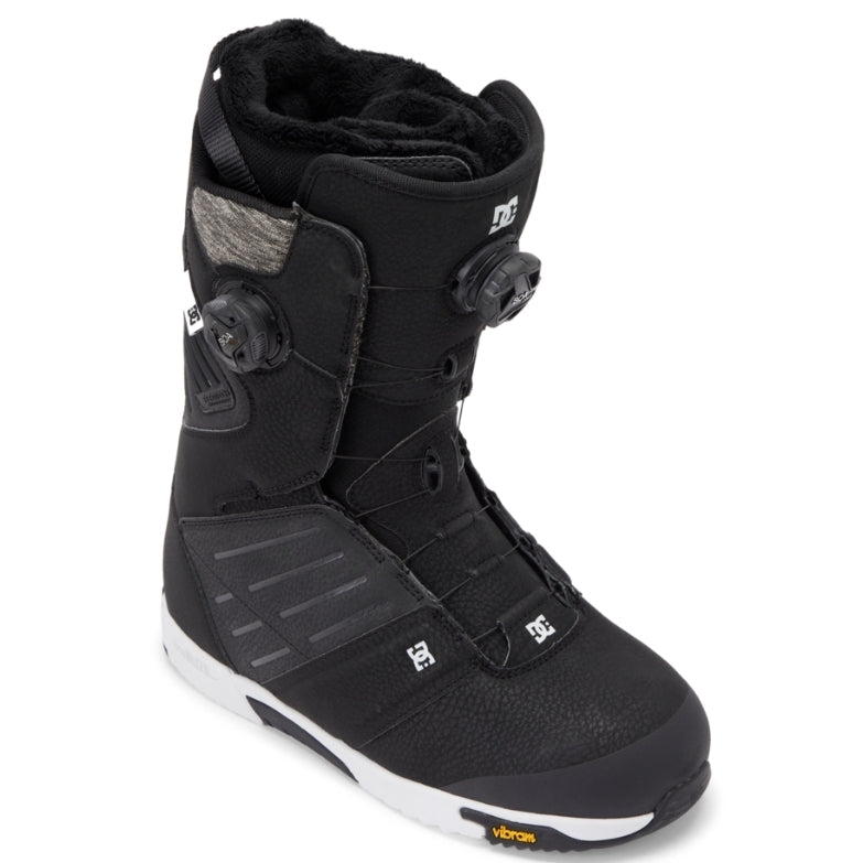 Dc Judge Sb Boots all-mountain snowboard -- Black White colorway top sheet graphic