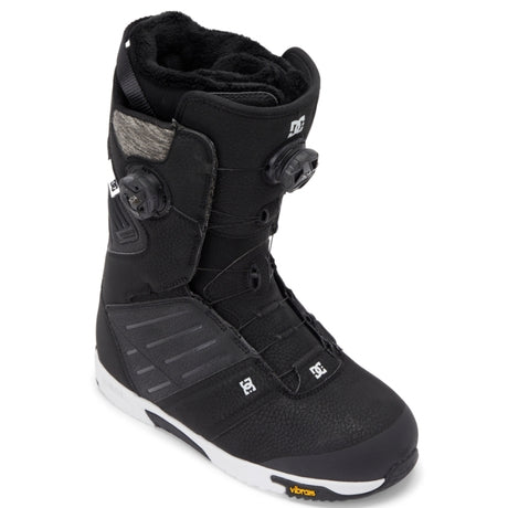 Dc Judge Sb Boots all-mountain snowboard -- Black White colorway top sheet graphic