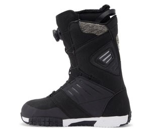 Dc Judge Sb Boots all-mountain snowboard -- Black White colorway top sheet graphic