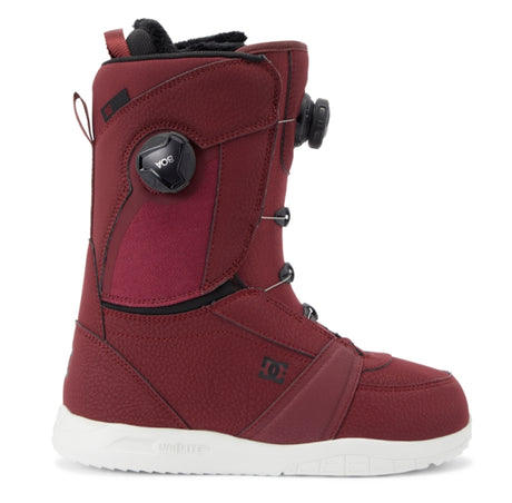 DC Lotus Boa Womens Sb Boots women's snowboard boot -- outside profile view at Willis Ski and Board Pittsburgh