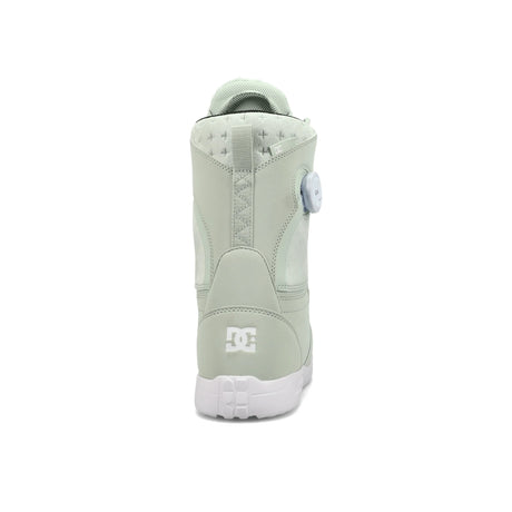 Dc Lotus Snowboard Boots 2026 snowboard boot -- Mint 8 colorway liner detail showing heat-moldable footbed