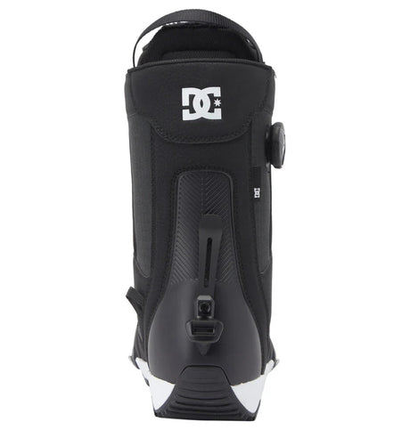 Dc Phase Boa Pro Step On Snowboard Boots snowboard boot -- Black White colorway outsole showing rubber grip pattern