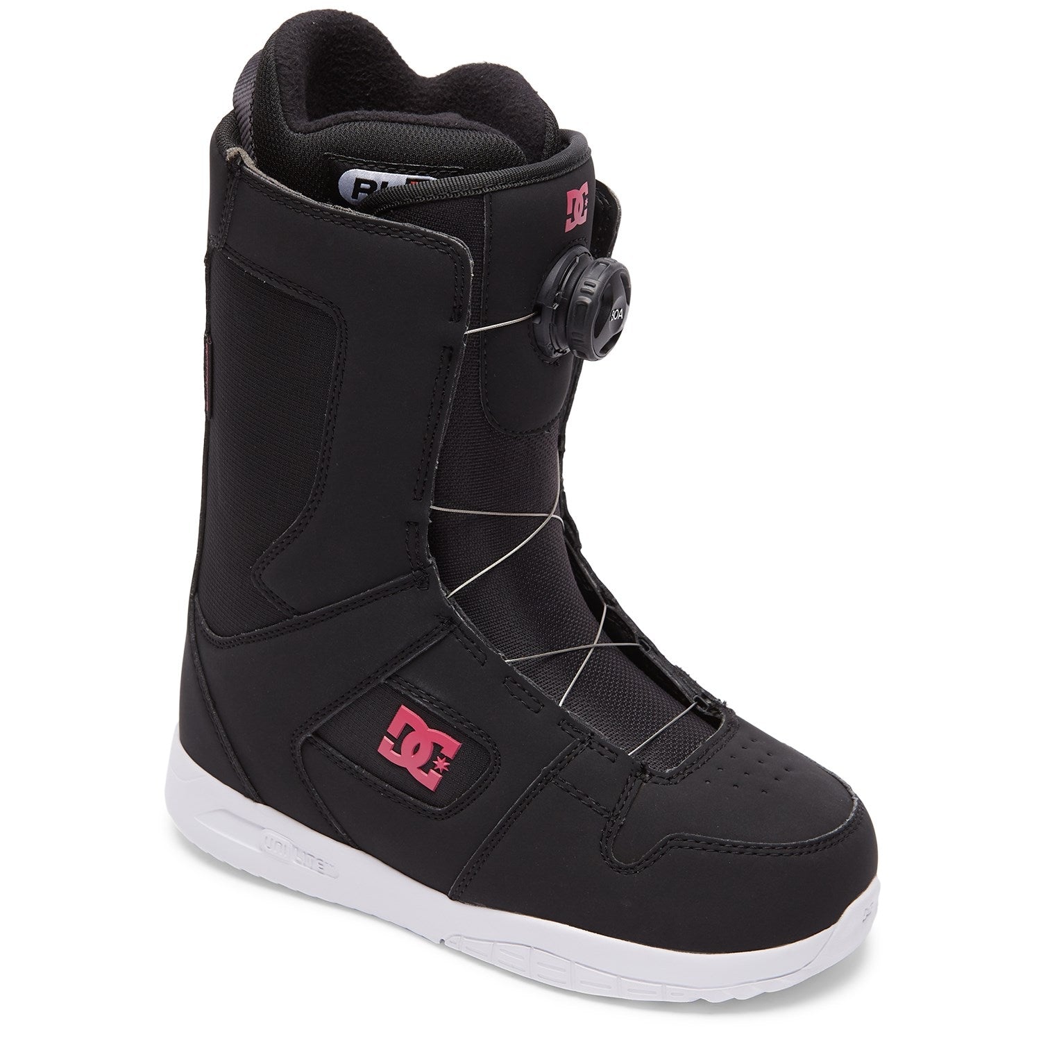 DC Phase Boa Womens Snowboard Boots women's snowboard boot -- lacing system detail