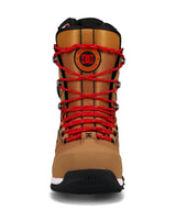 Dc Premier Hybrid Snowboard Boots 2026 snowboard boot -- Wheat 9 colorway outside profile showing lacing closure