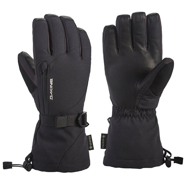 Dakine Leather Sequoia Womens Glove glove -- palm view showing glove construction