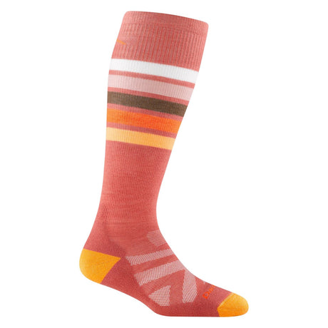Darn Tough Snowburst Sock sock -- product view showing sock construction at Willis Ski and Board Pittsburgh