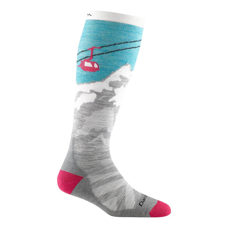 Darn Tough Yeti Sock sock -- front view moisture-wicking merino wool construction