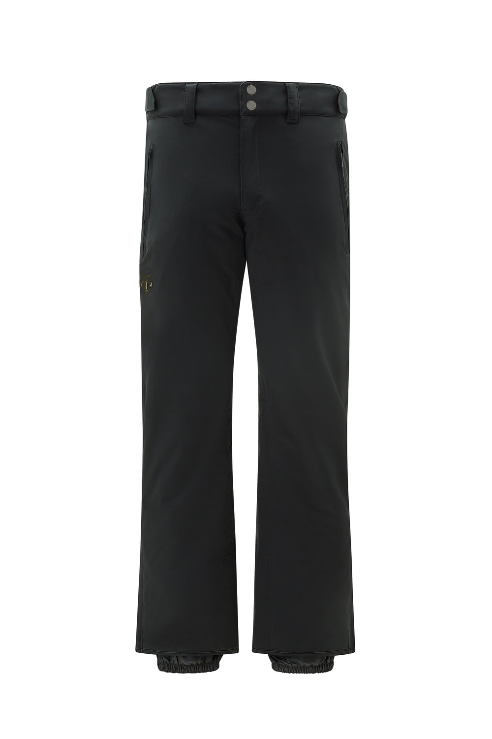 Descente Crown Mens Pant ski pant -- front view on model showing insulated ski pant at Willis Ski and Board Pittsburgh