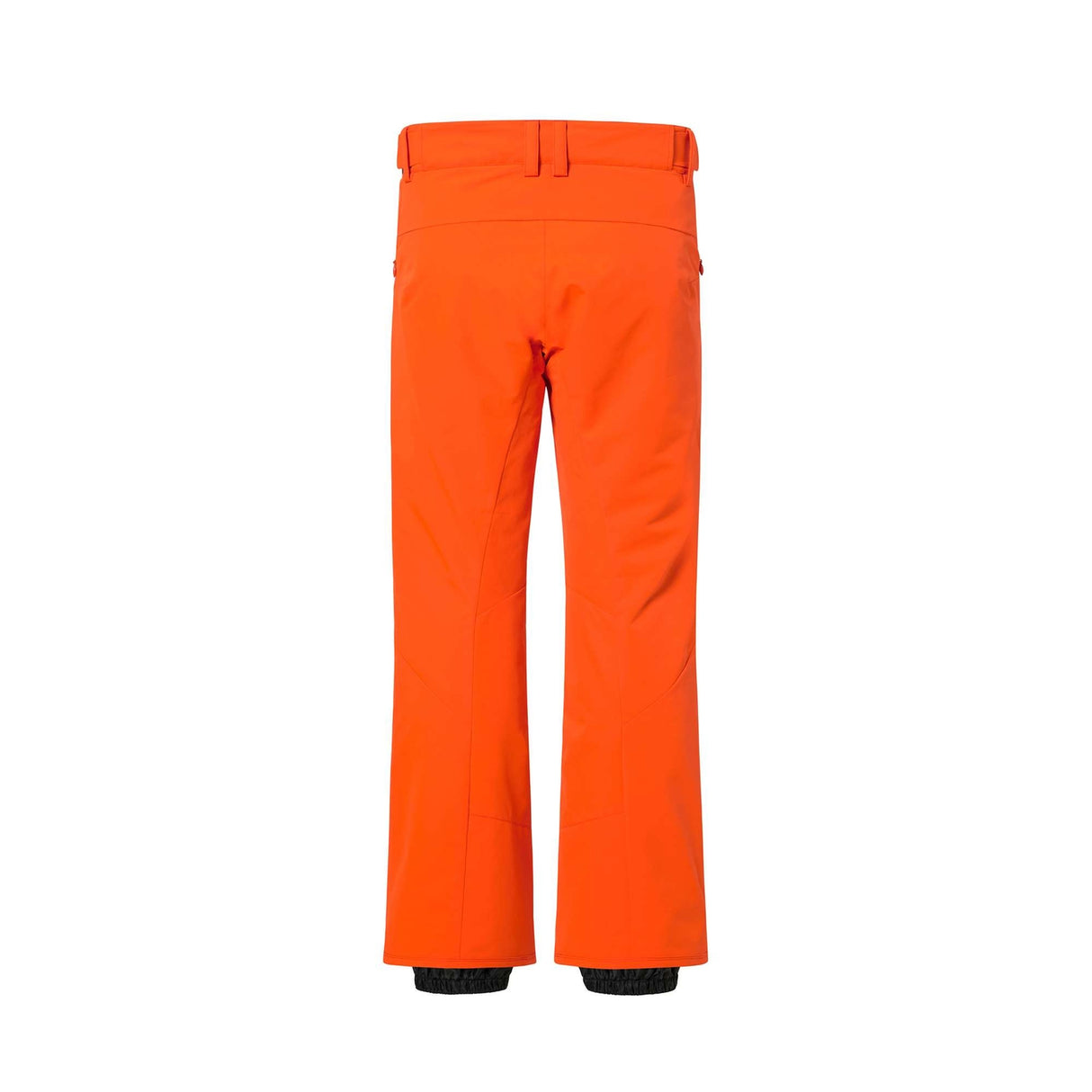 Descente Fine Tech Mens Pant 2026 ski pant -- Mandarin Orange colorway front view on model