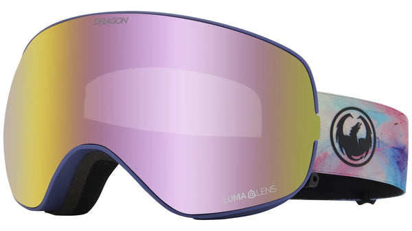 This is an image of Dragon X2S Lumalens Swiftlock Goggles with Bonus Lens