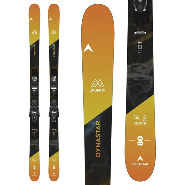 This is an image of Dynastar M-Menace 80 Jr Skis 2026