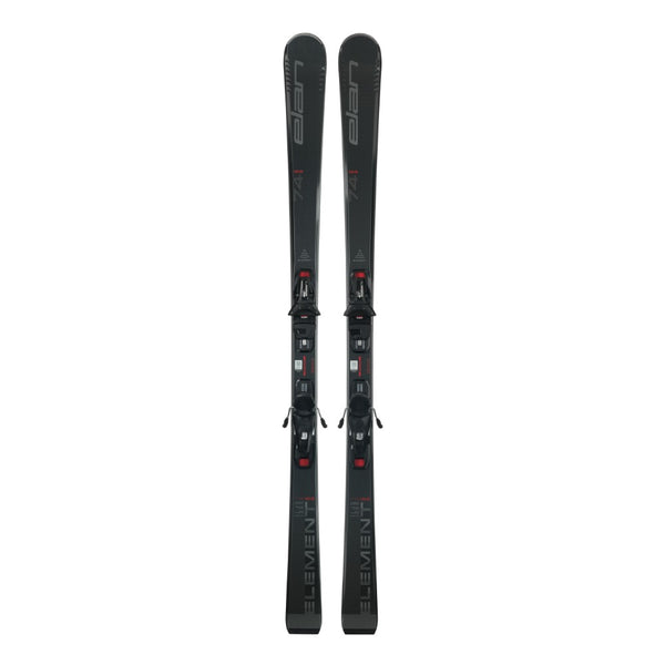 This is an image of Elan Element 74 Black SX Skis w/ EL9.0 GW Bindings 2026