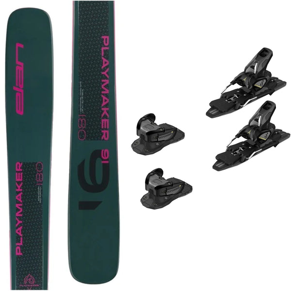 This is an image of Elan Playmaker 91 Skis Package