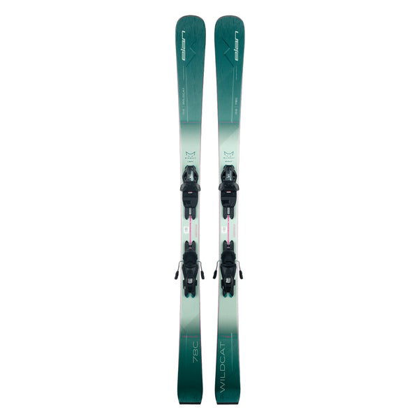 This is an image of Elan Wildcat 78 C LS Skis with EL 9.0 Bindings