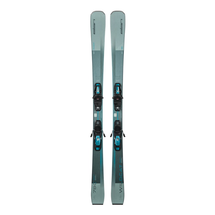 This is an image of Elan Wildcat 78 C Skis w/ SHIFTX EL 9.0 Bindings 2026