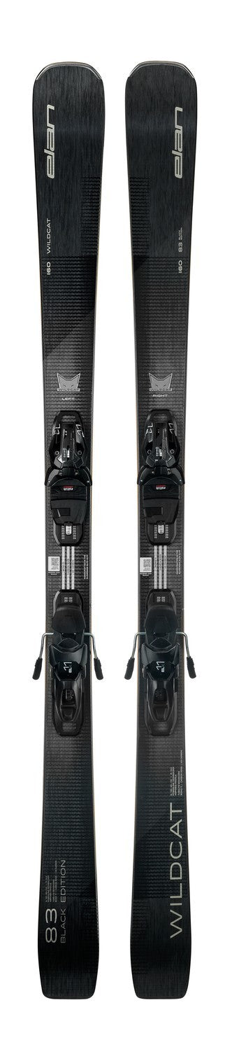 This is an image of Elan Wildcat 83 BE Skis w/ SHIFTX ELX11.0 Bindings 2026
