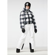 Goldbergh Cabin Womens Ski Jacket ski jacket -- front view on model showing insulated shell and hood at Willis Ski and Board