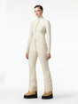 Goldbergh Icon Ski Pully Womens women's all-mountain ski -- Champagne colorway top sheet graphic