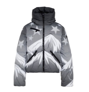 Goldbergh Pammy Womens Ski Jacket ski jacket -- front view on model showing insulated shell and hood at Willis Ski and Board