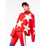 Goldbergh Womens Rising Star Sweater product -- Flame colorway product view