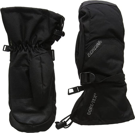 Gordini Gore Gauntlet Womens Mitten glove -- palm view showing glove construction