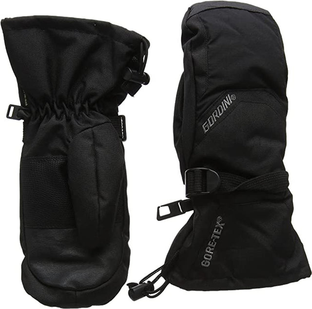 Gordini Gore Gauntlet Womens Mitten glove -- palm view showing glove construction