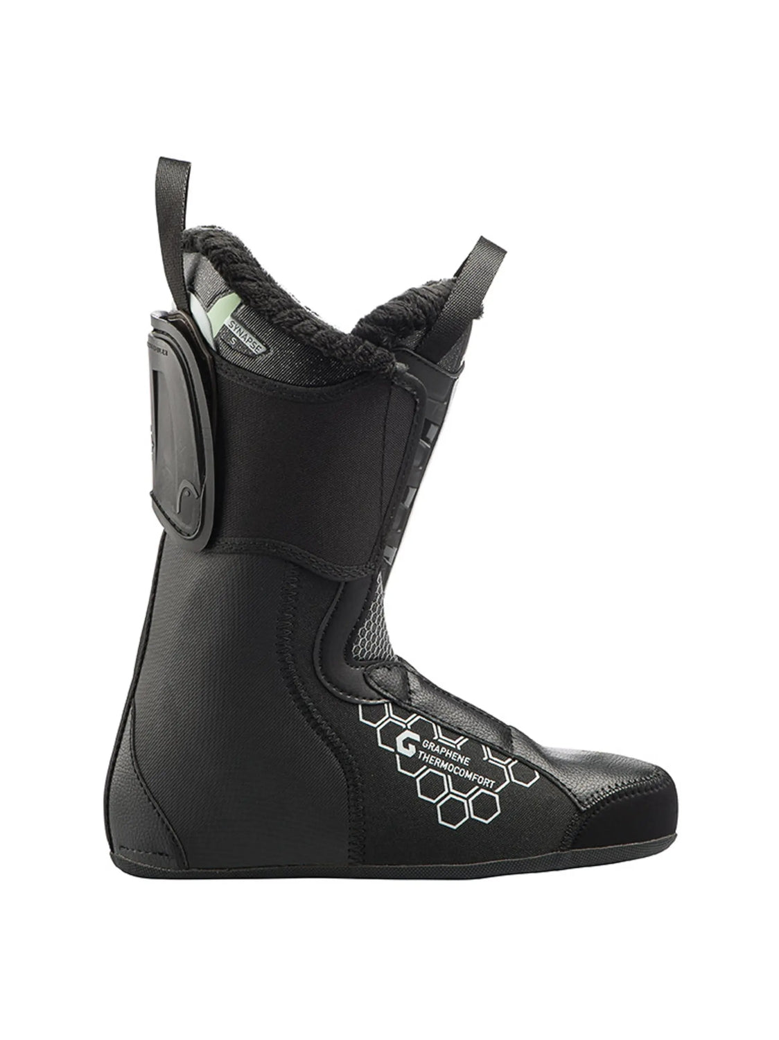Head Kaliber 85 W Ski Boots 2026 alpine ski boot -- Black colorway outside profile view