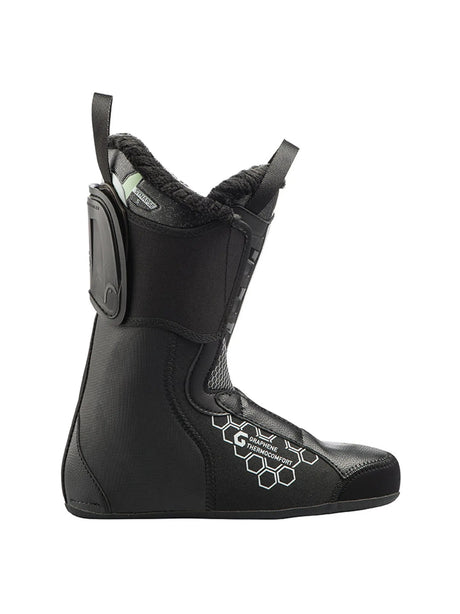 Head Kaliber 85 W Ski Boots 2026 alpine ski boot -- Black colorway outside profile view