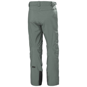 Helly Hansen Legandary Mens Pant 2026 ski pant -- Concrete L colorway front view on model