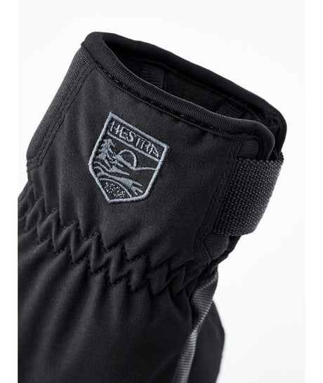 Hestra Ferox Junior Glove glove -- palm view showing glove construction