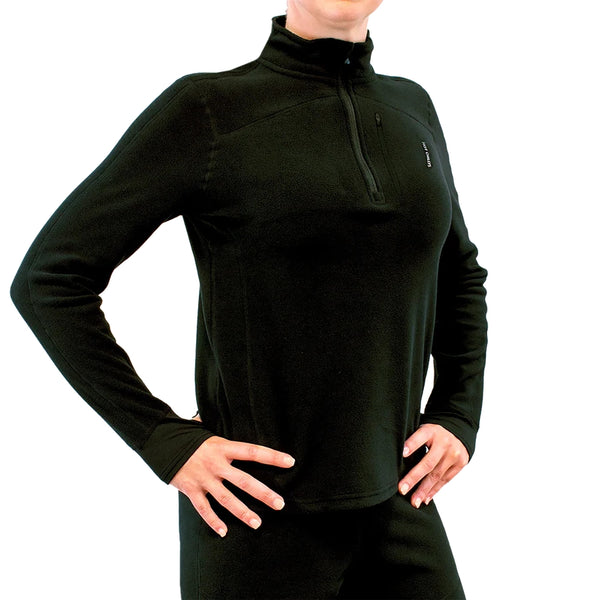 This is an image of Hot Chillys Womens La Montana Zip-T