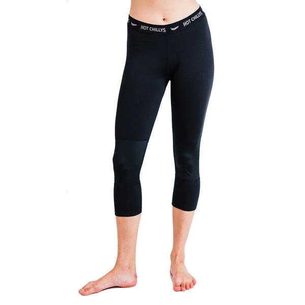This is an image of Hot Chillys Womens Premiere Capri Tight