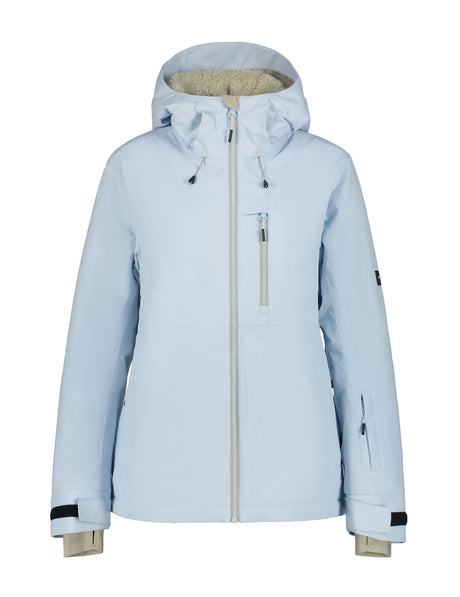 Icepeak Cathay Womens Jacket 2026 ski jacket -- front view on model showing insulated shell and hood at Willis Ski and Board