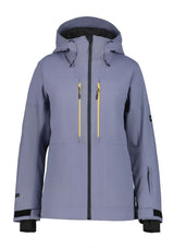 Icepeak Cavour Womens Jacket 2026 ski jacket -- front view on model showing insulated shell and hood at Willis Ski and Board