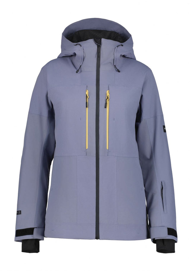 Icepeak Cavour Womens Jacket 2026 ski jacket -- front view on model showing insulated shell and hood at Willis Ski and Board