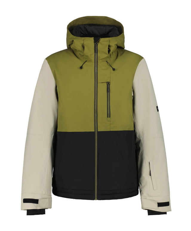 Icepeak Chester Mens Jacket 2026 ski jacket -- front view on model showing insulated shell and hood at Willis Ski and Board