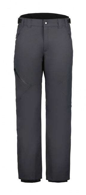 Icepeak Colman Mens Pant 2026 ski pant -- Grey colorway waistband and suspender detail