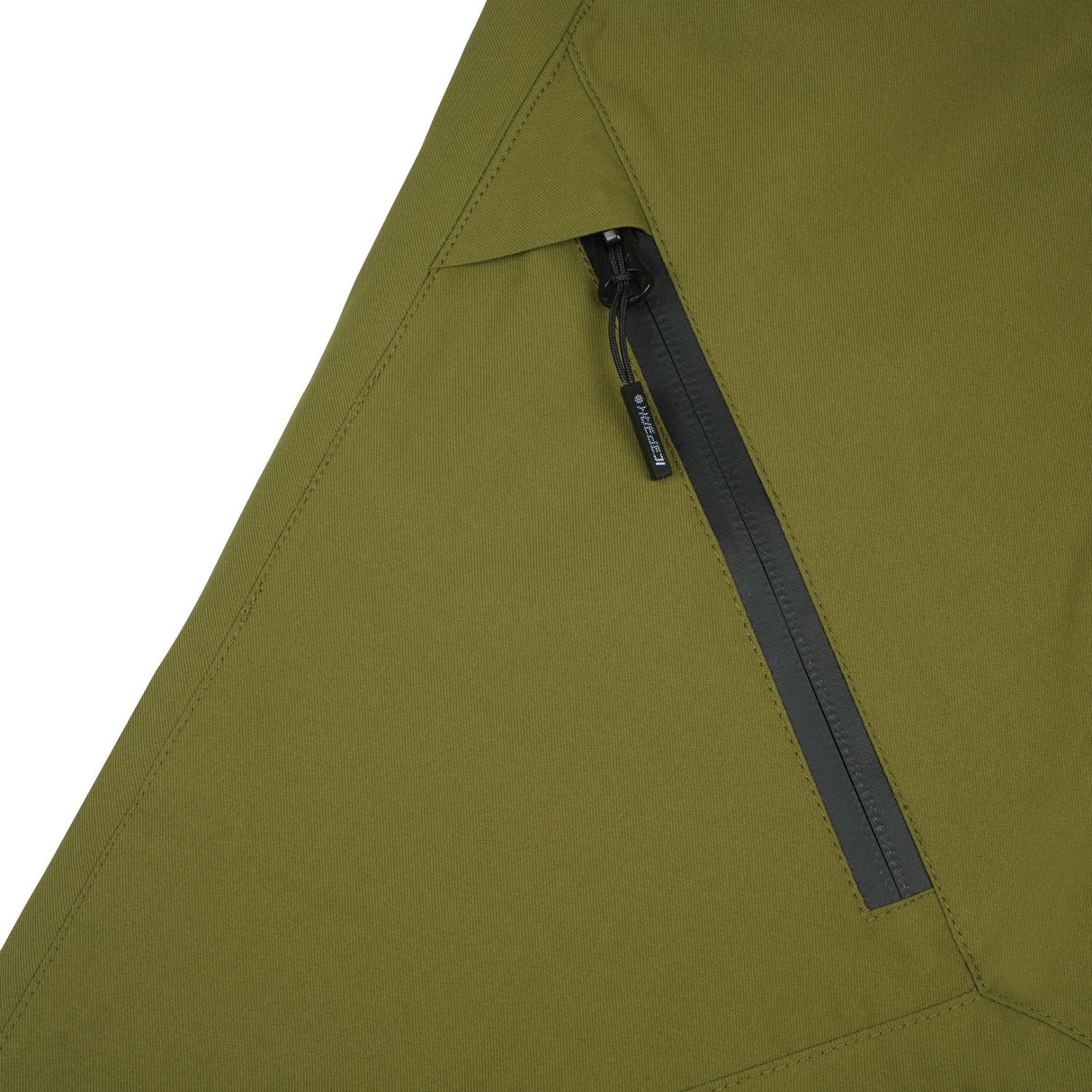 Icepeak Colman Mens Pant 2026 ski pant -- Olive colorway front view on model