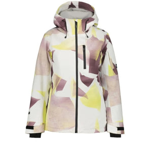 Icepeak Creola Womens Jacket ski jacket -- New colorway front view on model with hood and cuffs