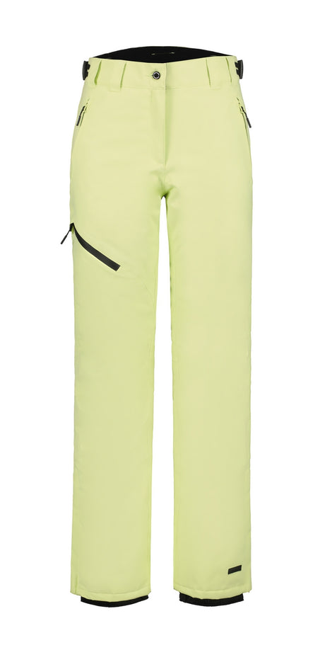 Icepeak Curlew Womens Pant ski pant -- front view on model showing insulated ski pant at Willis Ski and Board Pittsburgh