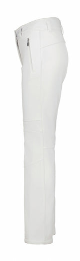Icepeak Entait Womens Pant 2026 ski pant -- Optic White colorway front view on model