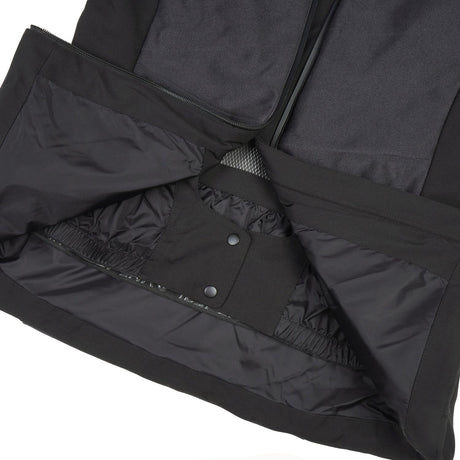 Icepeak Ephrata Womens Jacket 2026 ski jacket -- Anthracite colorway front view on model with hood and cuffs