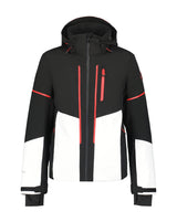 Icepeak Fircrest Mens Jacket ski jacket -- front view on model showing insulated shell and hood at Willis Ski and Board