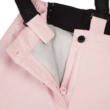 Icepeak Lagos Junior Pant 2026 ski pant -- Light Pink 610 colorway front view on model
