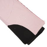 Icepeak Lagos Junior Pant 2026 ski pant -- Light Pink 610 colorway side view showing side zip ventilation