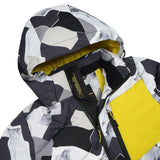 Icepeak Larned Junior Jacket 2026 ski jacket -- Basic Black colorway outside profile showing zippered pockets and seams