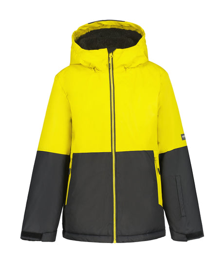 Icepeak Latimer Junior Jacket 2026 ski jacket -- front view on model showing insulated shell and hood at Willis Ski and
