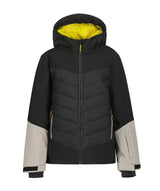 Icepeak Latta Junior Jacket 2026 ski jacket -- front view on model showing insulated shell and hood at Willis Ski and Board